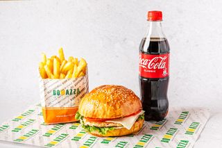 Комбо Чизбургер куриный