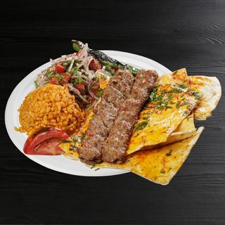 Adana kebab la farfurie - 2 bucăți