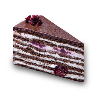 Медовик з вишнею