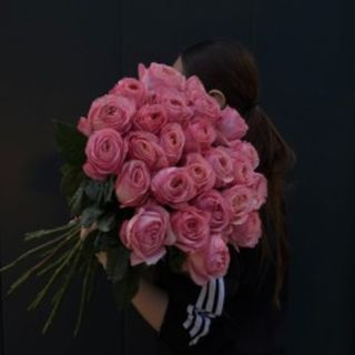 25 trandafiri Pink Expression 70 cm