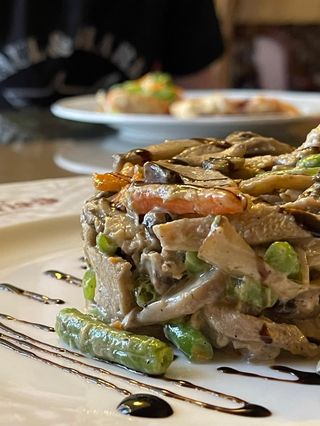 Гарячий салат з ростбіфом (250г)