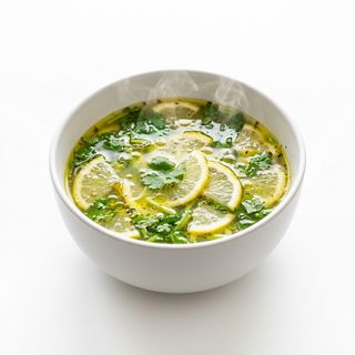 Lemon Coriander Soup