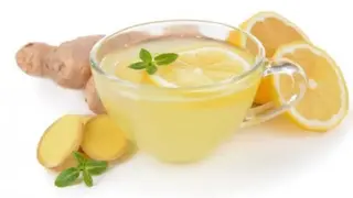 Jus de citron et gingembre
