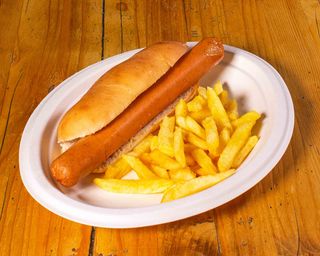 Menú Infantil Salchicha