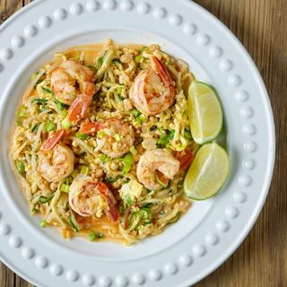 Pad thai z krewetkami