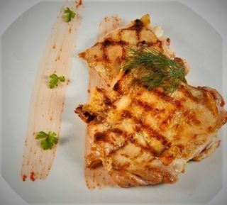 Pulpă de pui la grătar