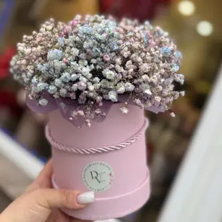 6- Flowerbox z gipsowką kolorową