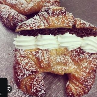 Cornetto Nutella e panna