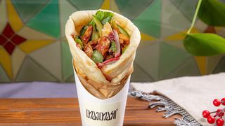 ქათმის ხორცის თამთაკი შეხვეული (მინი)