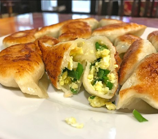 Leek And Egg Dumplings