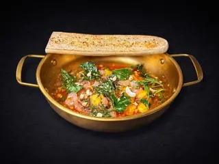 Тар-тар з креветки під соусом манго (145g)