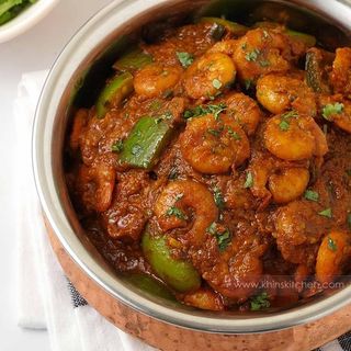 Prawn dopiaza 