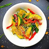 დაჭყლეტილი კიტრი/smashed cucumber