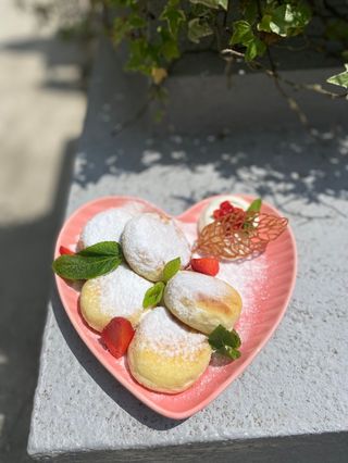 Cottage cheese pancakes