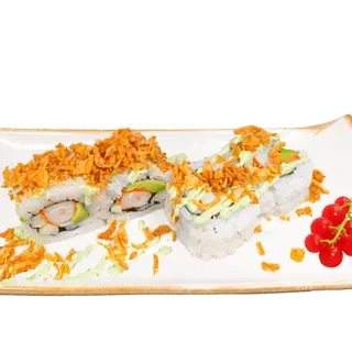 90. Urumaki Cangrejo Con Aguacate Y Cebolla (8 Uds.)