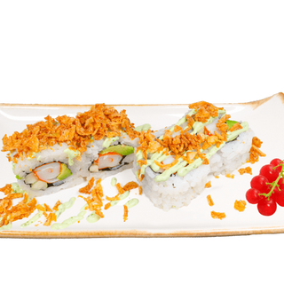 90. Urumaki Cangrejo Con Aguacate Y Cebolla (8 Uds.)