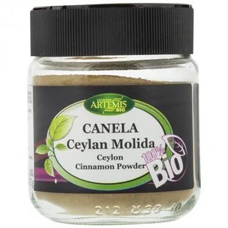 Canela Ceylan Molida Ecológica Artemísbio 70 Gr.
