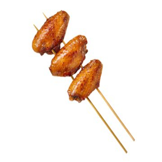 Brocheta De Alitas De Pollo