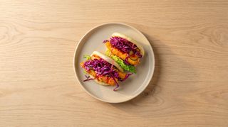 Bao with shrimps