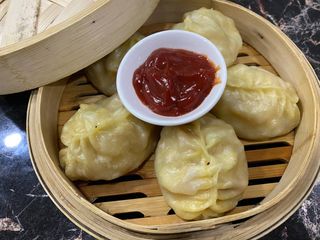 Манты с мясом