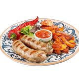 Домашни наденички с хайдушка гарнитура (500г)