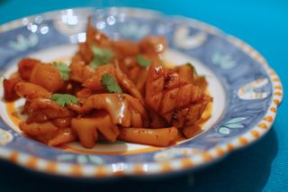 116. Totani in salsa piccante