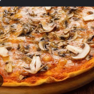 Pizza Margarita Con Champiñón (Pequeña)