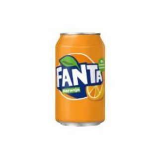 Fanta Naranja lata
