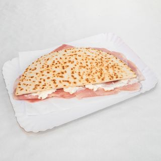 Piadina Cotto e squacquerone