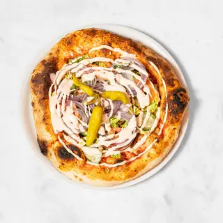 Swedish Kebab Pizza