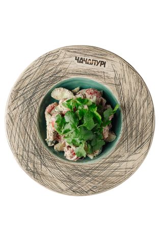 Грузинський салат з кінзою з горіховою пастою (355 г)