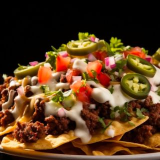 Nachos de carné 
