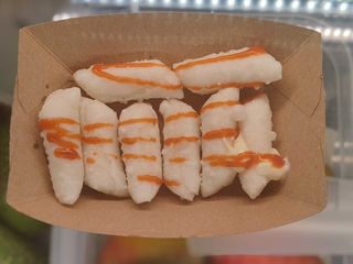 Gnocchi di riso coreani fritti - 8 pezzi