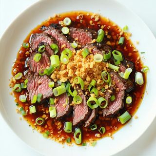 320.. Vitello e cipollotto