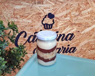 Bolo no Pote - Nido com Nutella  