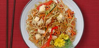 Pšenične nudle sa piletinom