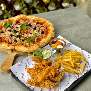 Box mix pizza