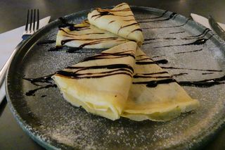 Clatite cu dulceata / ciocolata