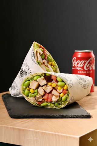 Menú Wrap Con Bebida