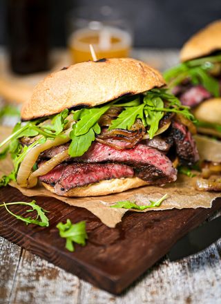 Sandwich Steak Barbecue