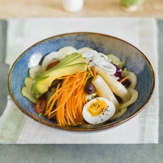 Ensalada de crudités del cura