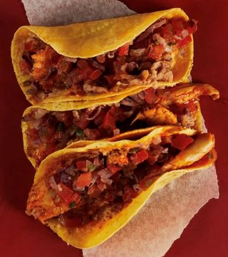 tacos de heura (pollo vegano)(3und)