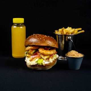 Combo Halloumi Burger