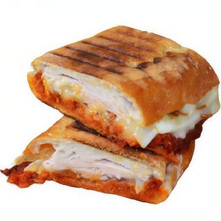 Bocadillo De Sobresada Y Queso Freso