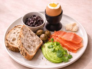 Salmon Breakfast Plate