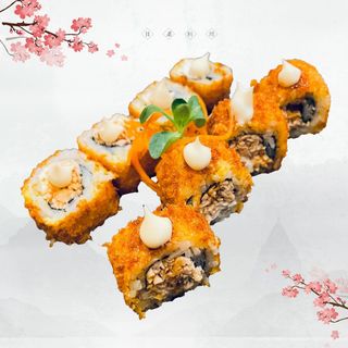65. Uramaki hot salmon - 8 pezzi 