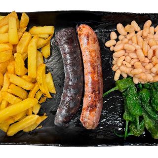 Blanco y negro a la brasa