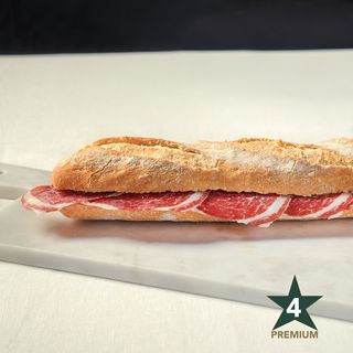 Bocadillo de jamón 4 estrellas premium