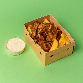 Fritas con Heura (sin gluten*)