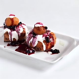 Papanasi cu dulceata